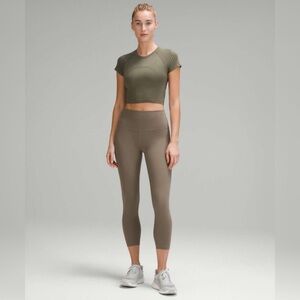 Lululemon Wunder Train High-Rise Crop 23" - Nomad